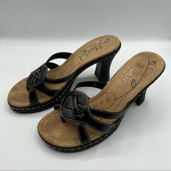 Mudd Shoes - Mudd Y2K Block Heel Chunky Sandals